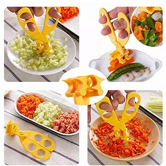 🌸 Baby Food Scissor Cutter, Multifunction Masher - Picture 3 of 7
